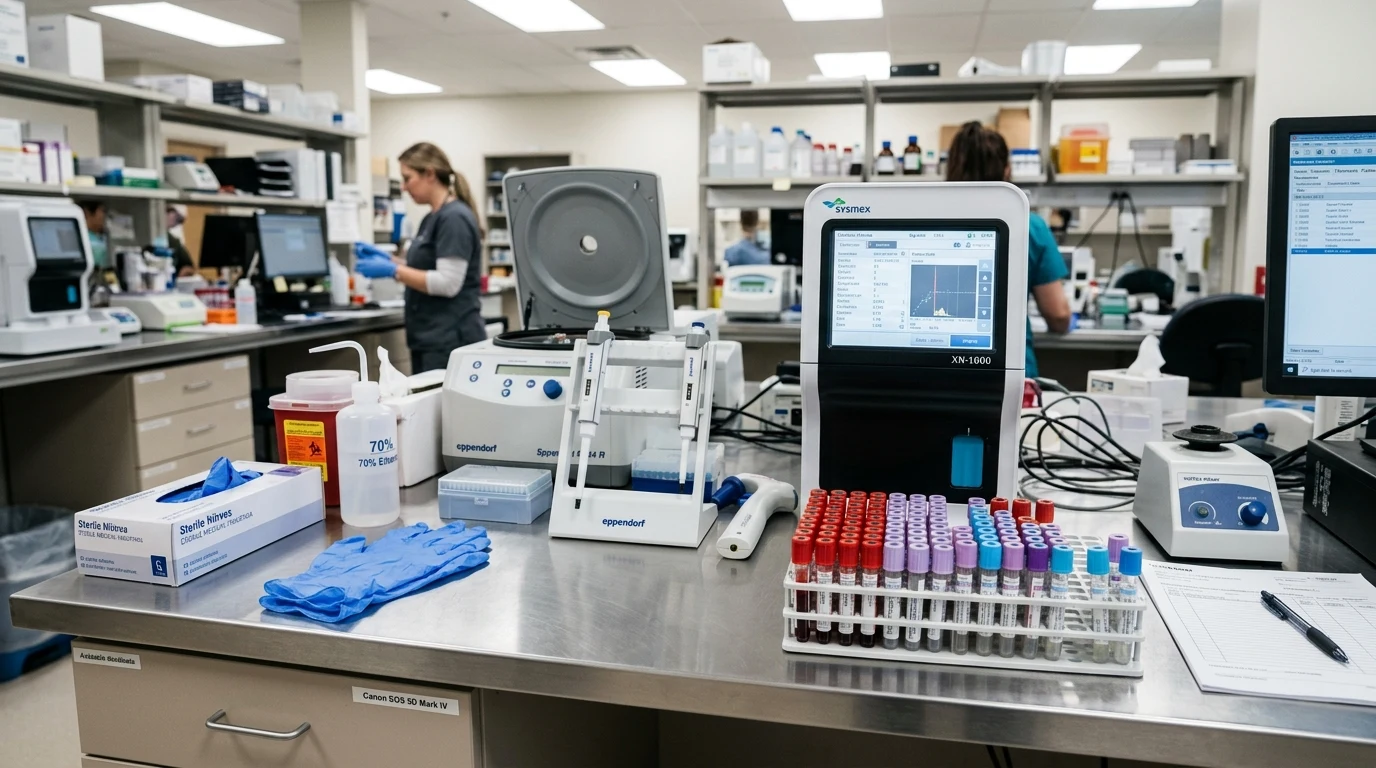 Příprava na vyšetření na celiakii a krevní testy v laboratoři